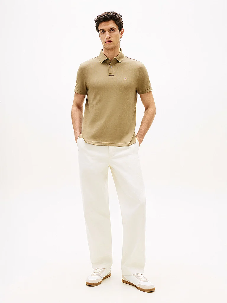 Tommy Hilfiger Poloshirt Regular Fit camel   S herren 6